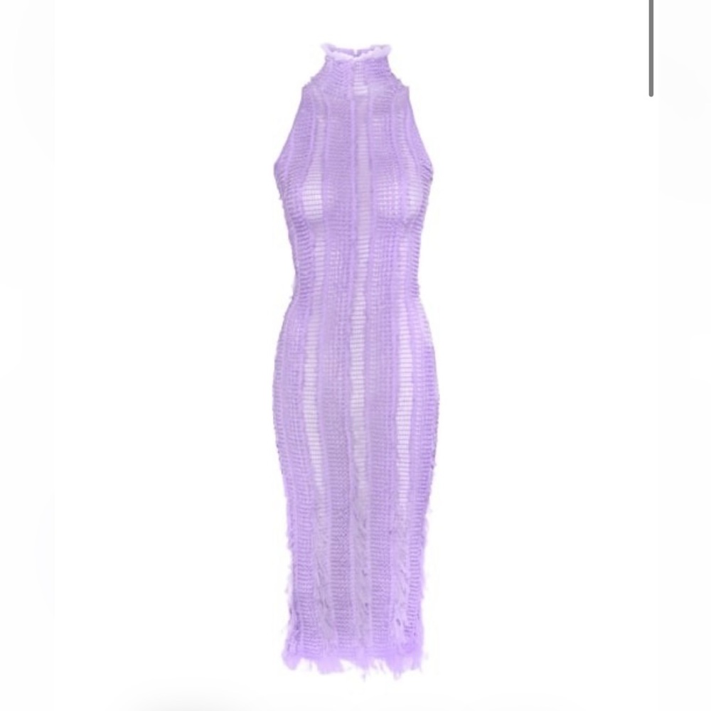 ROBERTA EINER- Violet dress